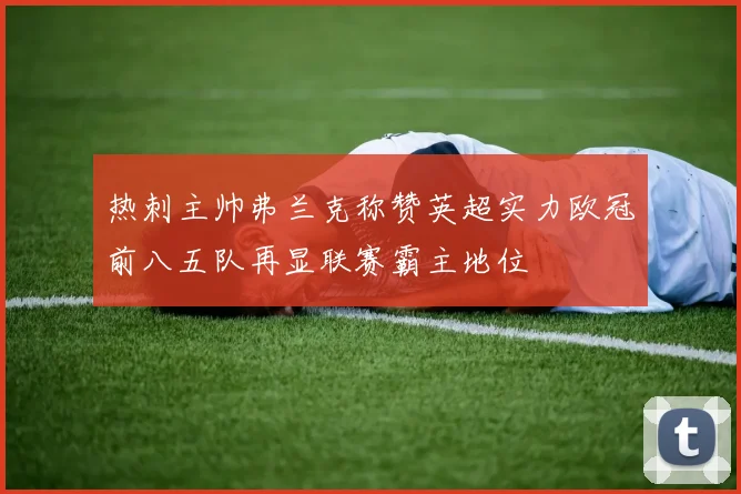 热刺主帅弗兰克称赞英超实力欧冠前八五队再显联赛霸主地位